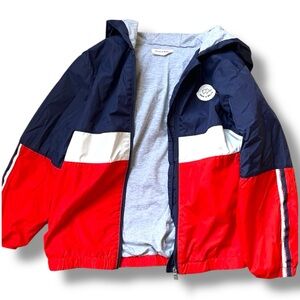 Dave & Bella Australia boys kids tricolor lined windbreaker fall jacket size 6